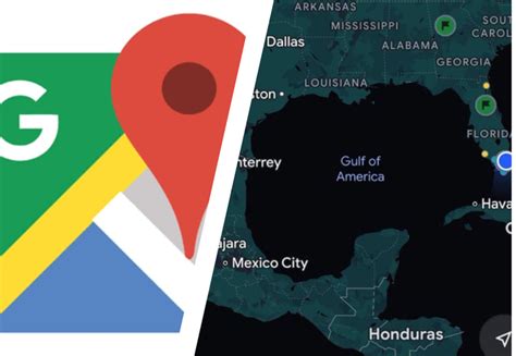 Golfo de México cambia a Golfo de América en Google Maps EU