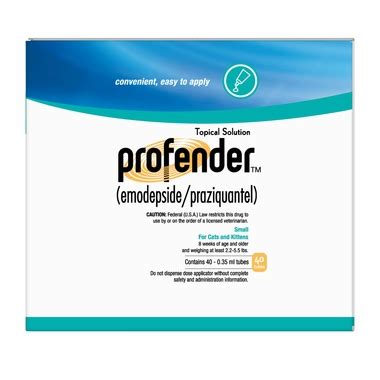 Profender 2.2 - 5.5 lbs (Per Tube) | On Sale | EntirelyPets Rx