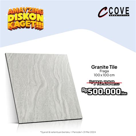 Jual Cove Granite Tile Fraga Shopee Indonesia