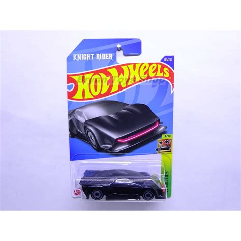 Hot Wheels Hw Knight Rider Kitt Concept Plain Black Shopee Malaysia