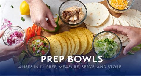 Cooking Prep Bowls Anchor Hocking