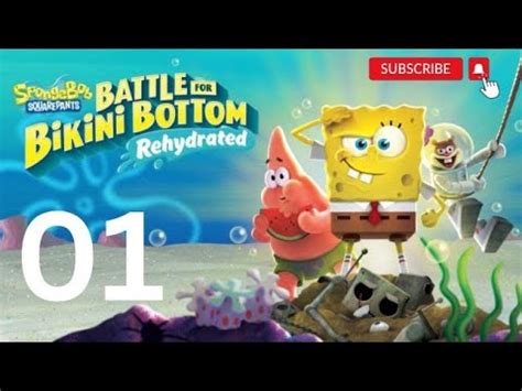 SpongeBob SquarePants Battle For Bikini Bottom Episode1 Intro Storyline Bubble Blowing Baby