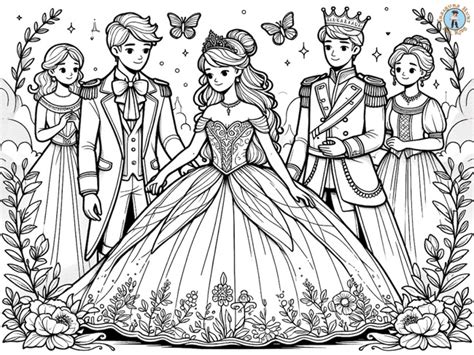 Royal Coloring Pages