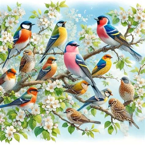 spring bird chirps  puzzle
