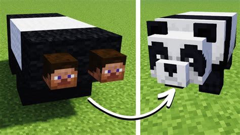 How To Create PANDA In Minecraft YouTube