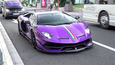 Lamborghini Aventador Svj With Gintani Exhaust Start Up Driving In