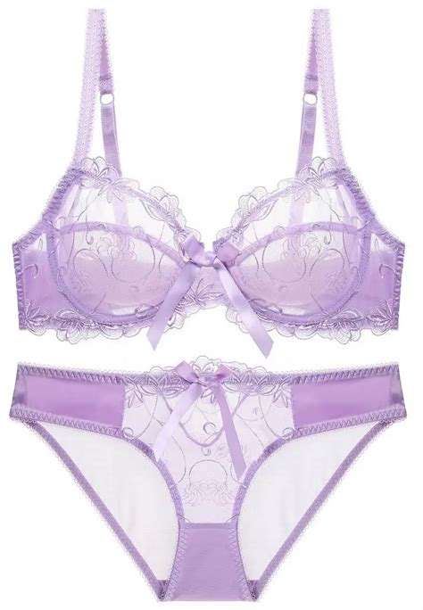 LYCKA LMZ P LYCKA Lady Sexy Bra And Panty Lingerie Set Purple Buy LYCKA Online