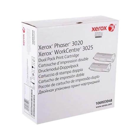 Dual pack Toner Xerox 106R03048