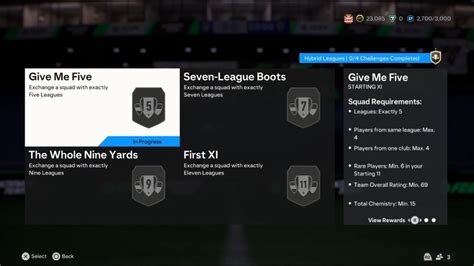 EAFC 24 HYBRID LEAGUES GIVE ME FIVE SBC Cheapest Solution YouTube