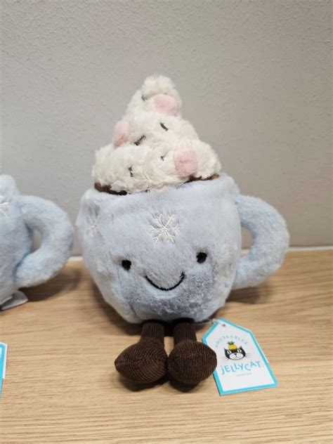 BNWT Jellycat Amuseables Hot Chocolate With Marshmallows Hobbies