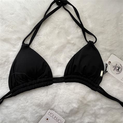 Black Bikini Never Worn SIZE AUS Depop