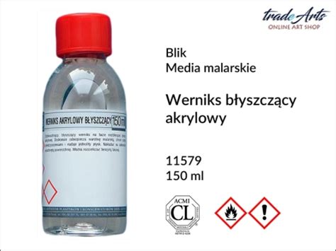 Werniks Akrylowy Uniwersalny B Yszcz Cy Blik Opak Ml Sklep