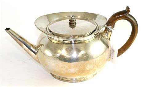 Lot 259 George Iv Silver Teapot London 1829 22oz