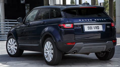 2016 Range Rover Evoque ED4 2WD In Loire Blue Rear HD Wallpaper 19