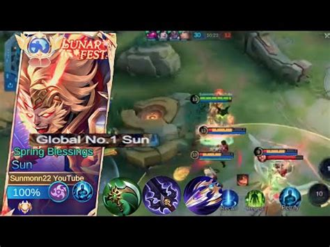 Cara Top Global Sun Rotasi Di Exp Lane Emblem Build Sun Terbaru