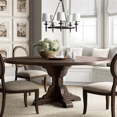 Wooden Round Dining Table