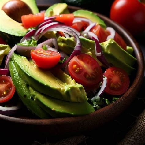 Salata De Avocado Cu Rosii Si Ceapa Asiatic Express
