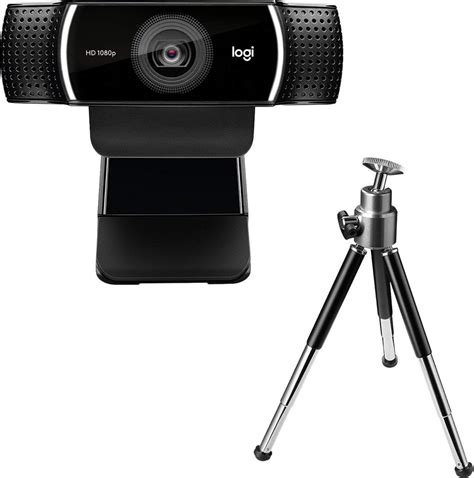 Logitech Web-камера Pro Stream C922, черный - купить с доставкой по ...