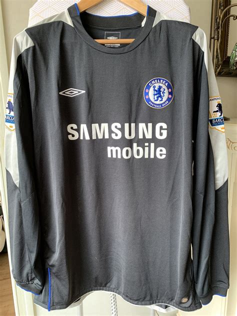 Chelsea Third Football Shirt 2005 2006 Sponsored By Samsung