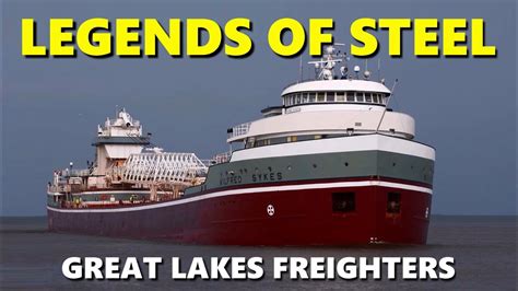 37 Massive Great Lakes Freighters Big Steel In Motion Youtube