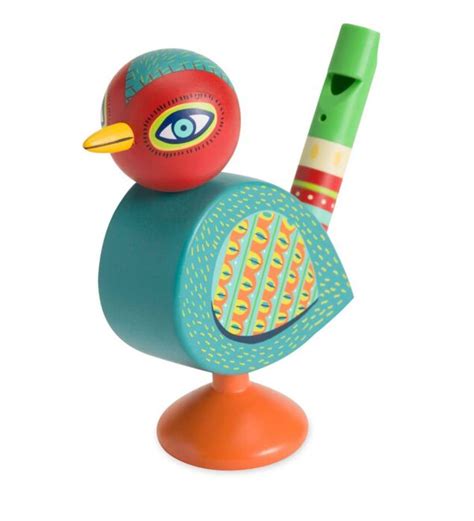 Djeco Animambo Wooden Bird Whistle