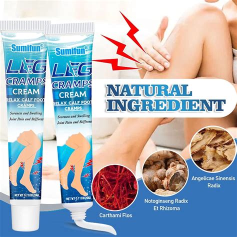 Leg Cramps Relief Ointment - Deep Penetration for Muscle Soreness