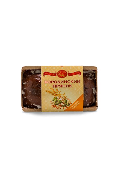 Бородинский пряник с семенами и злаками - Пряничная столица