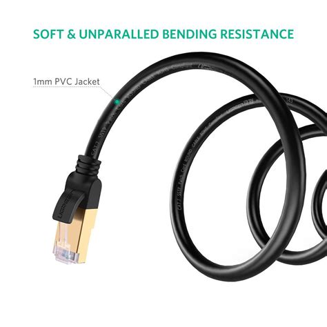 ქსელის კაბელი UGREEN NW107 (11271) Cat7 STP Ethernet Patch Cord Lan ...
