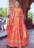 Multicolor Silk Jacquard Traditional Lehenga Choli 2716