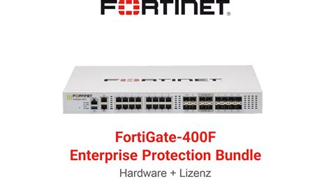 Fortinet FortiGate 400F Data Center & Campus Next-Gen Firewall — with 5-Year 24x7 Enterprise Guard & Support Bundle (SOC-MDR) (FG-400F-BDL-5YR-SOC-MDR)