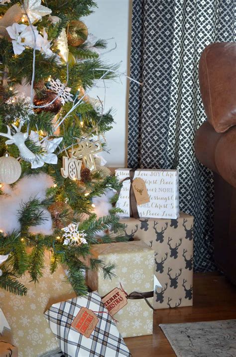 Neutral Christmas Decor At Home With The Barkers