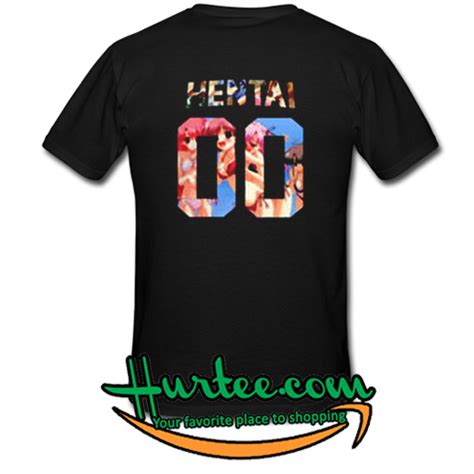 Hentai 00 T Shirt BACK Hurtee