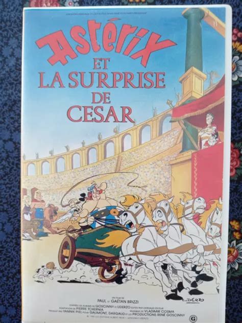 VHS ASTERIX 1 Astérix et la surprise de César EUR 3 50 PicClick FR