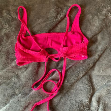 Bikini Top With Cut Out Depop