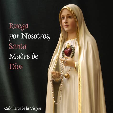 Ruega Por Nosotros Y Nuestras Familias Santa Madre De Dios Virgen