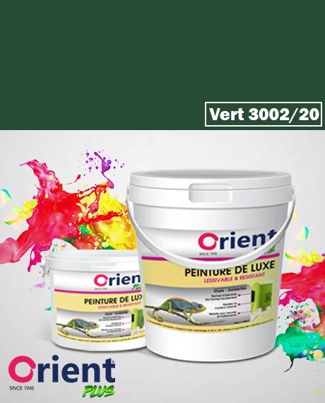 Peinture Pour Tole ORIENT PLUS 20kg VERT Bricodis