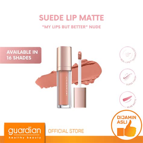 Jual Instaperfect Suede Lip Matte MLBB Nude Lip Cream Cover Blurry