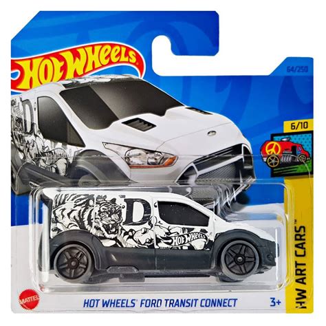 Hot Wheels 2023 Hw Art Cars 6 10 Hot Wheels Ford Transit Connect