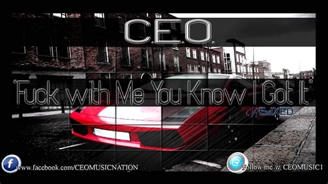 FUCK WITH ME YOU KNOW I GOT IT JAY Z RICK ROSS C E O REMIXED