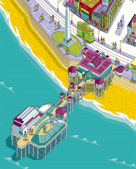 Detailed Isometric Illustration & Illustrated Maps by Rod Hunt ...