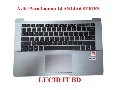 New Laptop Us Keyboard C Part With Touchpad For Avita Pura Ns A Dk