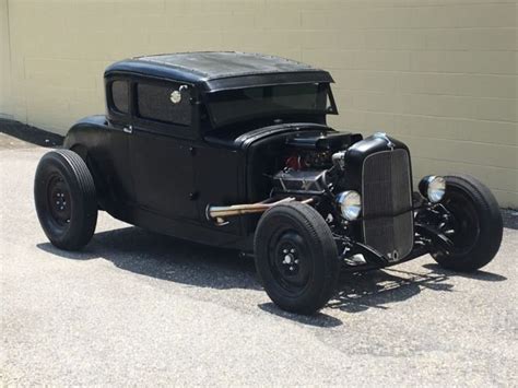 1931 FORD MODEL A COUPE CHOPPED RAT ROD HOT STREET ROD 1932 DEUCE FRAME CHOP TOP For Sale