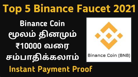 Top Binance Coin Faucet Earn Daily Bnb Instant Payment