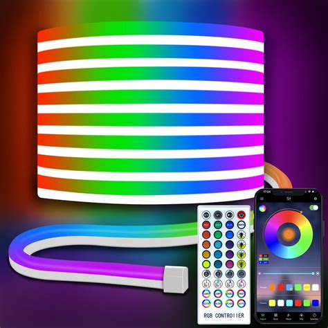 Bande Lumineuse Led N On Rgb Cm Led Contr Le Avec