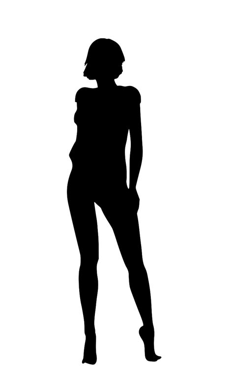 Svg Model Woman Standing Free Svg Image Icon Svg Silh Hot Sex Picture