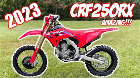 2023 Honda CRF250RX First Impressions And Woods Rip YouTube