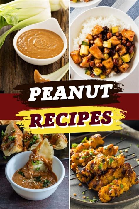 23 Easy Peanut Recipes (Savory and Sweet) - Insanely Good