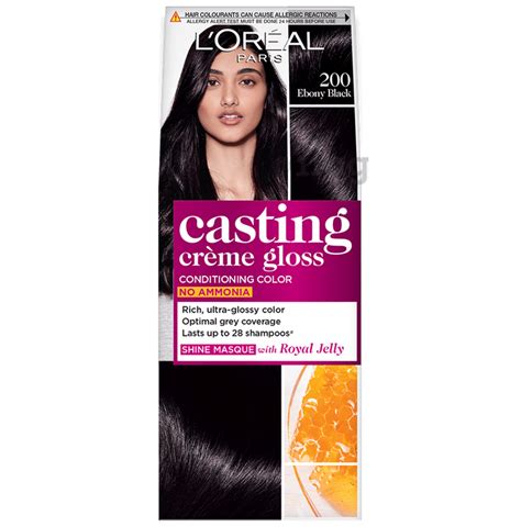 Loreal Paris Casting Creme Gloss Conditioning Color Ebony Black Buy