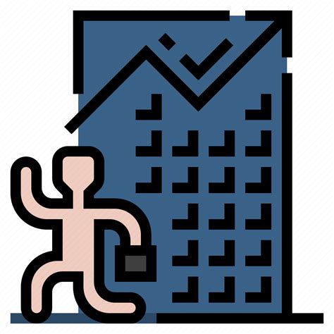 employee jobs layoff office resign resignment turnover icon