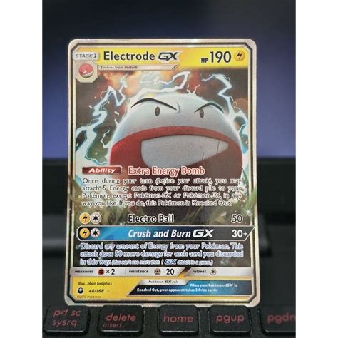 Electrode GX 48 168 Ultra Rare Shopee Philippines